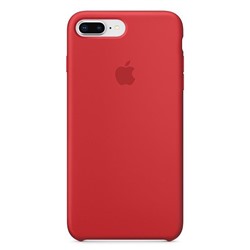 Силиконовый чехол для iPhone 7 Plus / 8 Plus красный Red