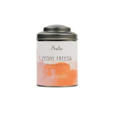 Ароматическая свеча PEONY FREESIA, Д75 Ш75 В110