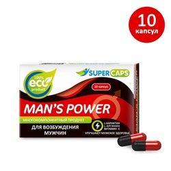 Капсулы для мужчин Mans Power - 10 капсул (0,35 гр.)