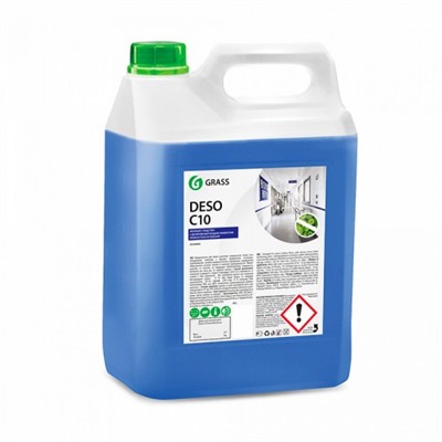 Дезинфицирующее чистящее средство GraSS DESO C 10 (концентрат) 5л (п.кан)