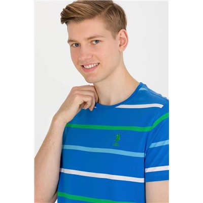 Мужская футболка Saks с круглым вырезом Неожиданная скидка в корзине