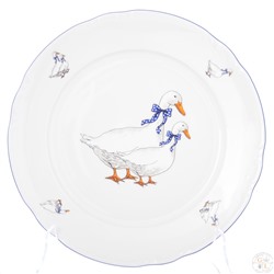 Набор тарелок Thun Констанция Гуси 26см(6 шт)