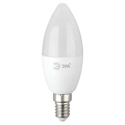 Нарушена упаковка.   Светодиодная лампа E14 8W 6500К (холодный) Эра LED B35-8W-865-E14 R () Б0045341