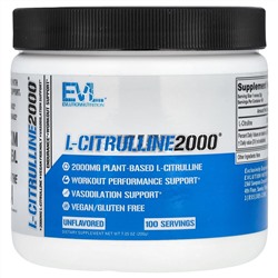 EVLution Nutrition, L-CITRULLINE2000, 200 г (7,5 унции)