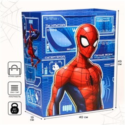 Пакет подарочный, 40 х 49 х 19 см, упаковка, Человек-паук