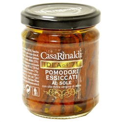 Помидоры Casa Rinaldi сушеные в оливковом масле Extra Virgine 200 г