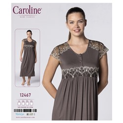 Caroline 12467 ночная рубашка XL, 2XL, 3XL, 4XL