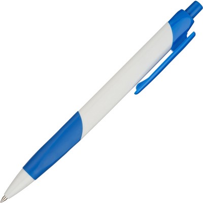 Ручка шариковая Attache Symbol,син.ст.авт.син/бел.корп,поднан.лог12шт/уп
