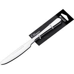 Нож столовый 2пр. на подвесе 18/0 (толщ.4 мм) Linea Olimpo