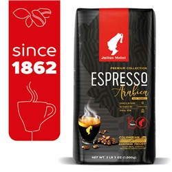 Кофе в зернах JULIUS MEINL "Espresso Arabica Premium Collection" 1 кг, арабика 100%, ИТАЛИЯ, 89532