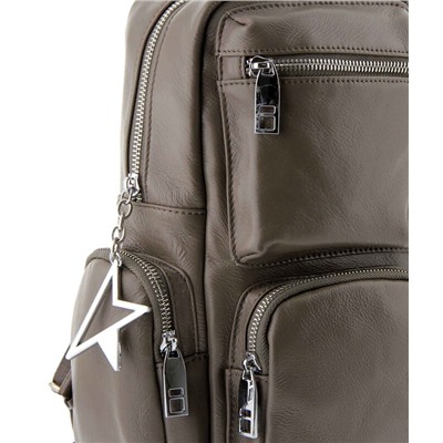 Рюкзак кожаный с карманами LMR 3117-6j