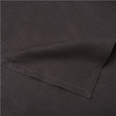 Скатерть Этель Linen collection graphite 145х220см,100%лён 265 г/м2