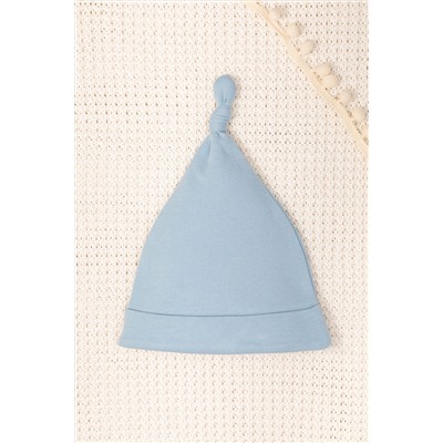 Шапка для новорождённых К 8036/пыльно-синий шапка