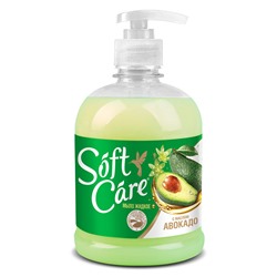 SOFT CARE Мыло жидкое  с маслом авокадо 500г