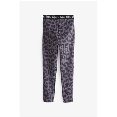 Hype. Kids Mono Leopard Black Leggings