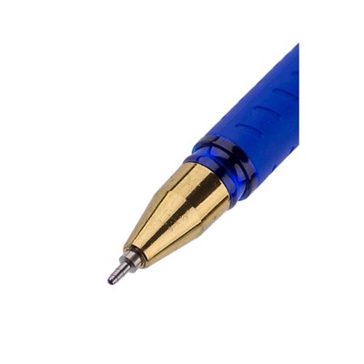 Ручка шариковая xGold, узел 0.7 мм, чернила синие, игольчатый стержень, грип