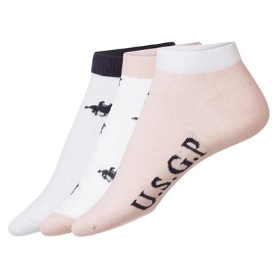 esmara® Damen Sneakersocken, 3 Paar, hohem Baumwollanteil