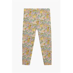 Trotters London Yellow Liberty Print Lemon Elysian Day Leggings