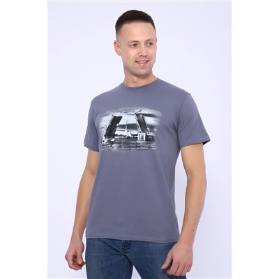 футболка мужская 82053 - фумэ (Н)