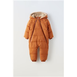 SKI COLLECTION PADDED WATER-REPELLENT AND WIND-RESISTANT JUMPSUIT