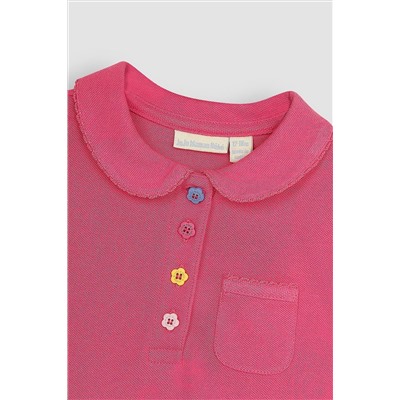 JoJo Maman Bébé Pretty Polo Shirt