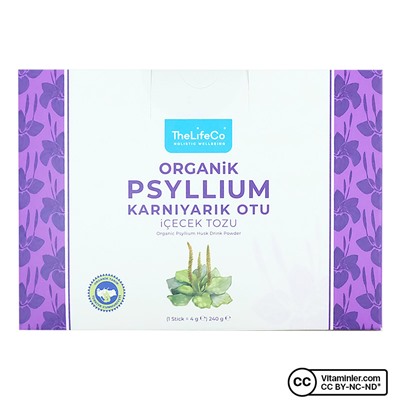 Порошок для напитков LifeCo Organic Psyllium 240 гр 60 пакетиков