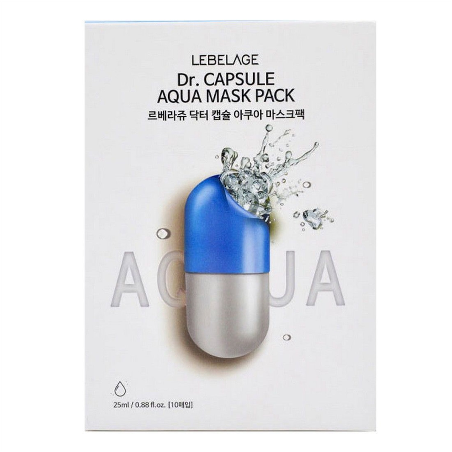 Lebelage Тканевая маска с морской водой / Dr. Capsule Aqua Mask Pack, 25 мл  купить, отзывы, фото, доставка - СПКубани | Совместные покупки Краснодар,