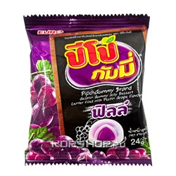 Мармелад Виноград Gummy Grape Pipo EuroFood, Таиланд, 24 г