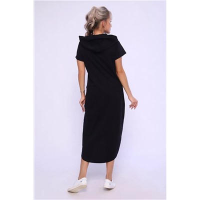 Платье с капюшоном - TOKYO - 494 - черный