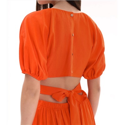 Платье Panda 143380w оранжевый
