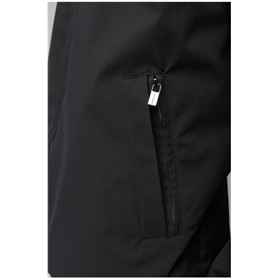 Куртка короткая с капюшоном Plaxa, цвет чёрный