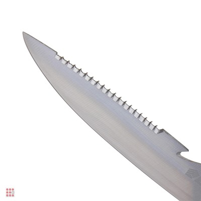 Нож нетонущий для рыбалки и туризма c ножнами, нерж.сталь