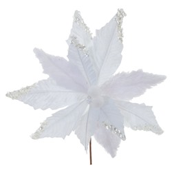 Цветок искусственный "Пуансеттия", L30 W30 H24 см