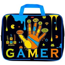 Папка А4 на молнии с ручками 35х26,5х4 см "Old gamer" (084728) 31084 Хатбер