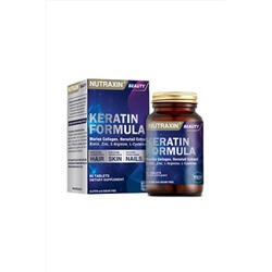 Nutraxin Keratin Formula 60 Таблетка - Витамин для ухода за волосами