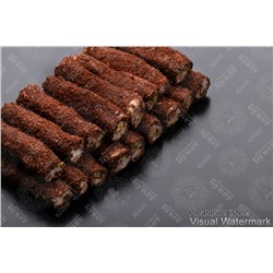 Лукум Hacibaba 9412 "Пальчики" молочные в кокосово-шоколадной стружке 2,5 кг 1/6