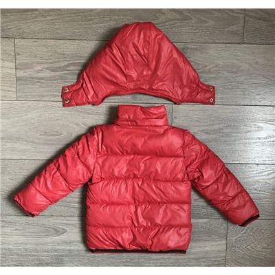 М.17-62 Куртка Moncler красная  (98,104,110,116,122)