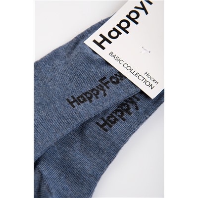 Носки однотонные махровые 2 пары Happyfox