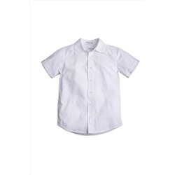Белая рубашка обычного размера для мальчика 2J2809