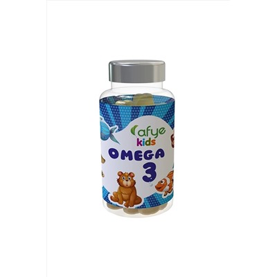 Afye Kids Fortified Candy Omega3-королевское желе 50 плюшевых мишек Afye Kids Fortified Candy Omega3-королевское желе 50 плюшевых мишек КОРПОРАТИВНЫЙ СЧЕТ Afye Kids Fortified Candy Omega3-королевское желе 50 плюшевых мишек