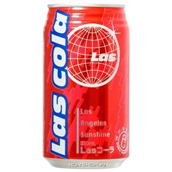Газированный напиток Las Cola Tominaga, Япония, 350 мл. Срок до 28.02.2024.Распродажа