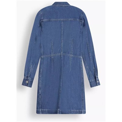 Платье женское ELLIE DENIM DRESS MID MARBLE X