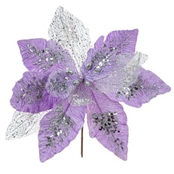 Цветок искусственный "Пуансеттия", L54 W54 H38 см