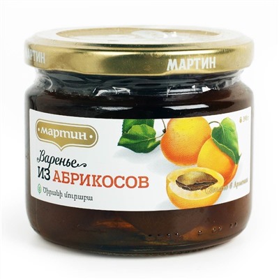 Варенье 380гр "Из Абрикоса" (стекло)