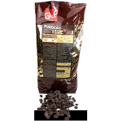 Темный шоколад Purocao (Пуракао) GLF 54% (32/34) пакет 2,5 кг