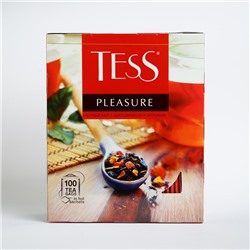 Чай Tess Pleasure, black tea, 100 х 1.5 г