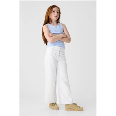 Gap Wide-Leg Ankle Jeans (6yrs-13yrs)