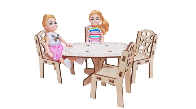 Деревянная мебель для кукол до 50 см купить в Москве