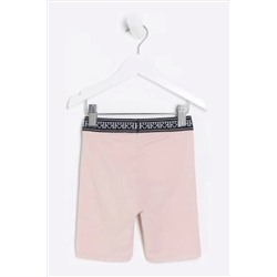 River Island Girls Waistband Rib Cycle Shorts