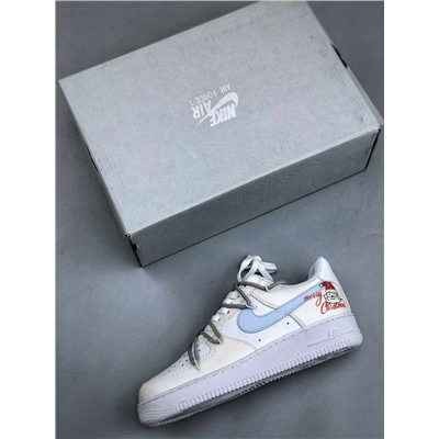 Кроссовки Nik*e Air Force 1 Low 07 strap graffiti из версии air force с низким вырезом